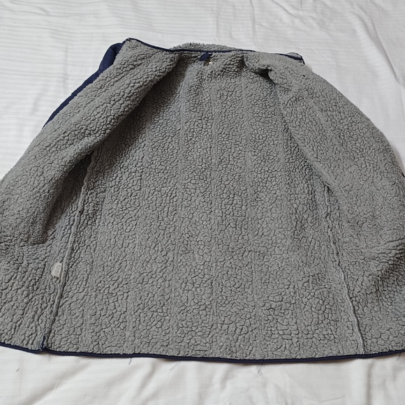 Women's Winter Blue Full sleeve Straight Jacket - Picture 5 of 9